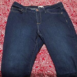 LC Lauren Conrad Dark Blue Skinny Jeans